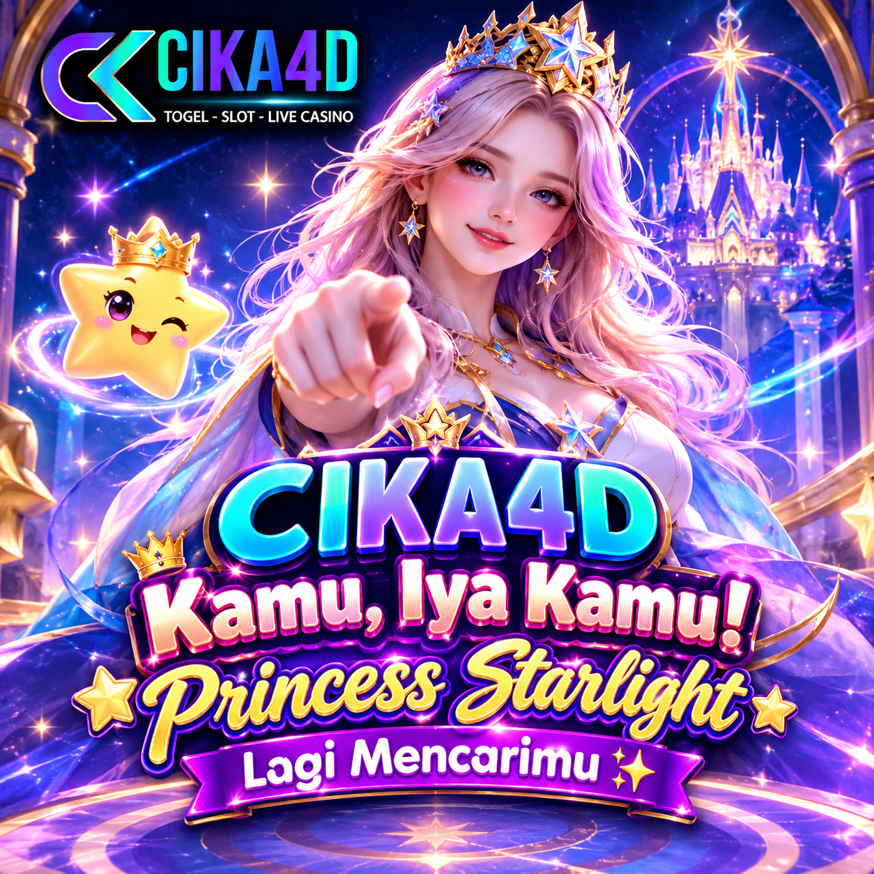 CIKA4D | Kamu, Iya Kamu! Princess Starlight Lagi Mencarimu ✨